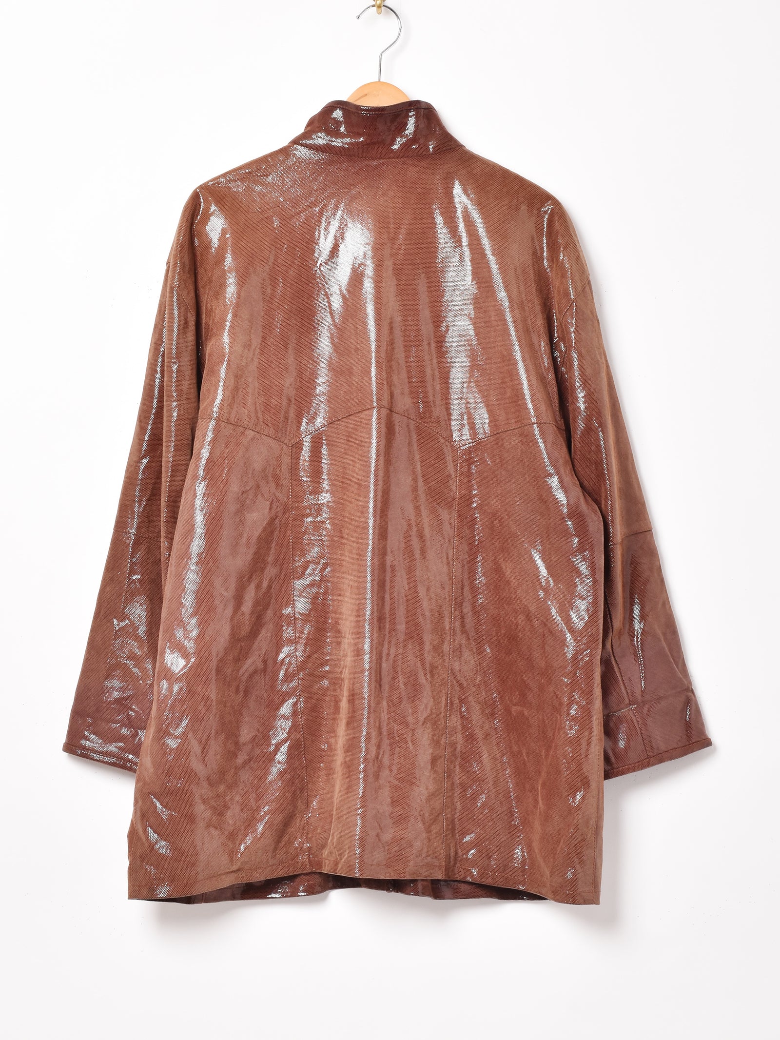 VERSUS レザーコート　イタリア製 イタリア製 レザーコート – 古着屋Top of the Hillのネット通販サイト