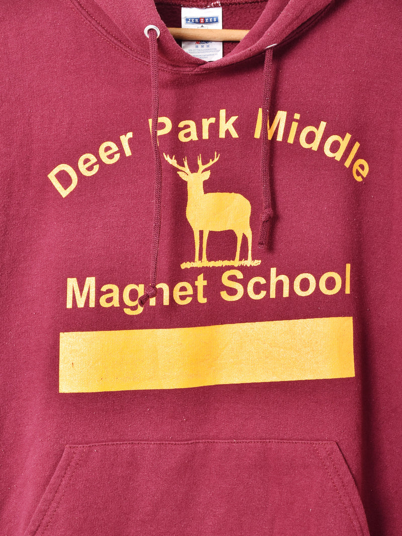 Deer Park Middle Magnet School カレッジプリント スウェットパーカー
