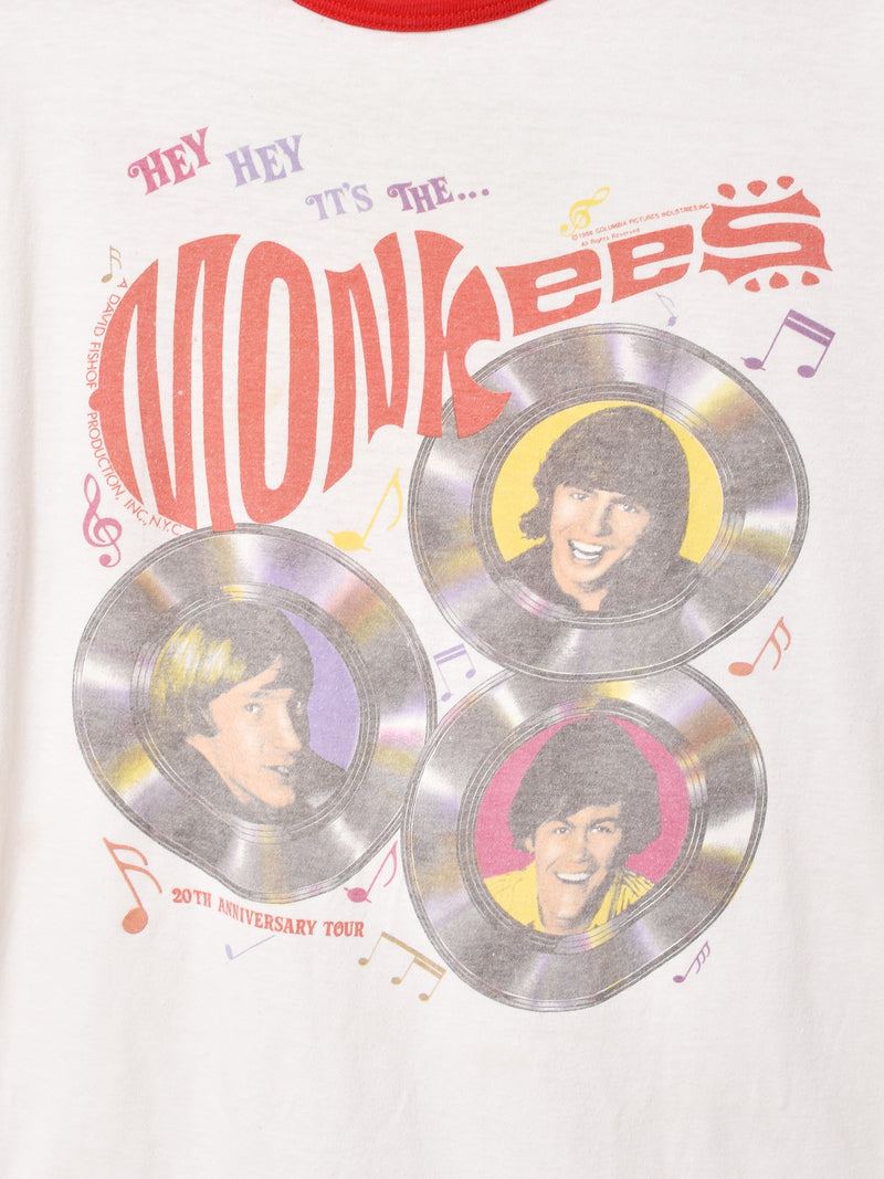 80's アメリカ製 1986年 アメリカ製 Monkees バンドTシャツ – 古着屋