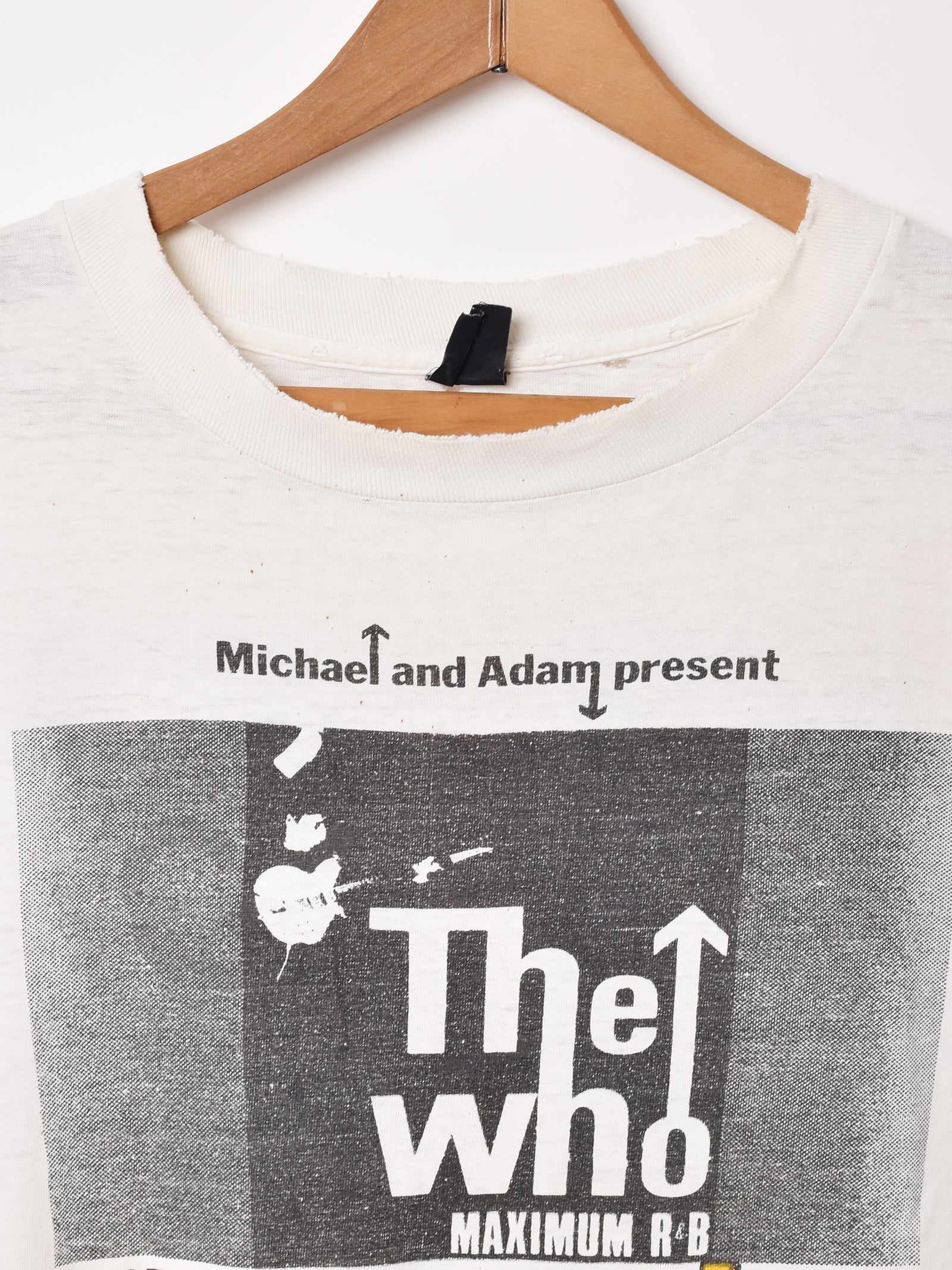 80's 1986年製 The Who バンドTシャツ – 古着屋Top of the Hillの