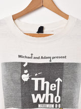 80's 1986年製 The Who バンドTシャツ