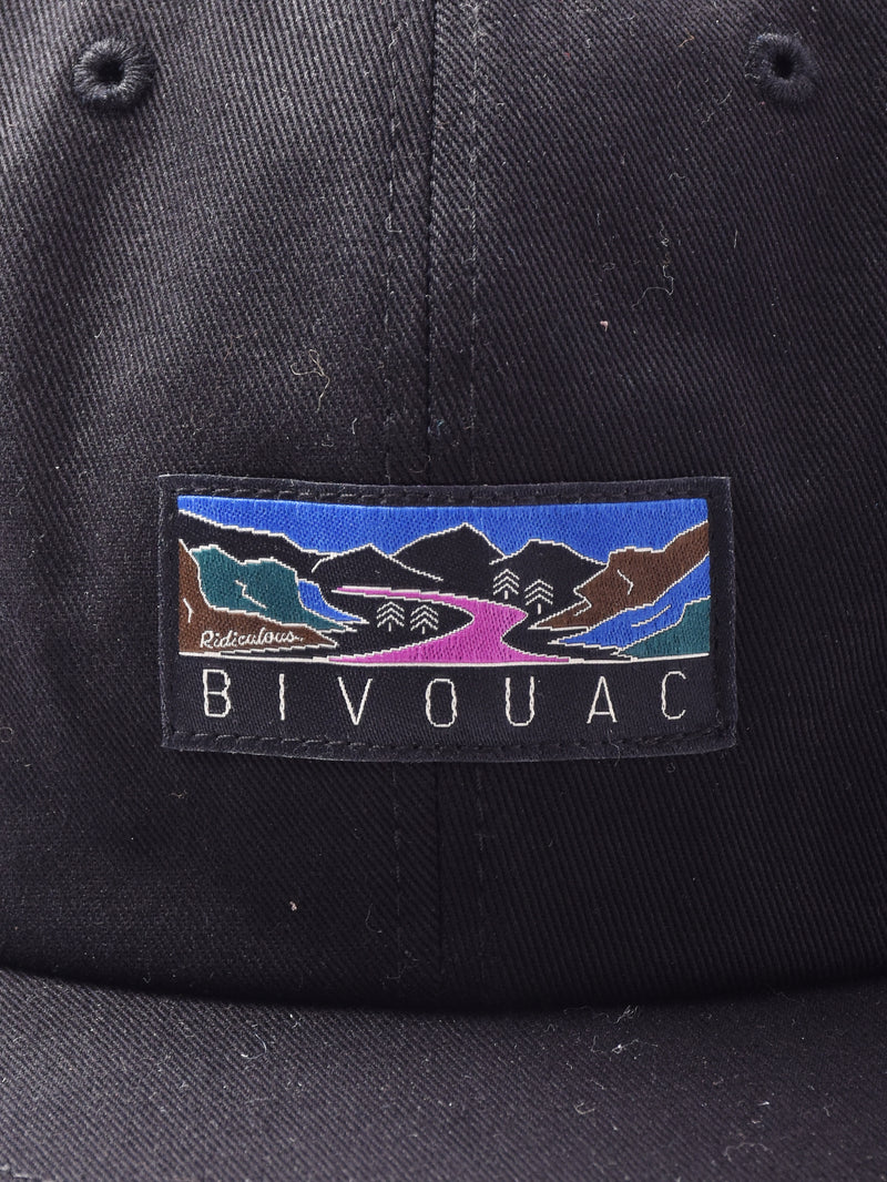 【4色展開】BIVOUAC  ロゴ入り プレーンキャップ