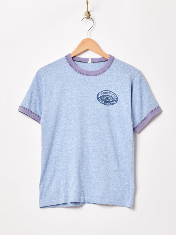 アメリカ製 モーターサイクル リンガーTシャツ