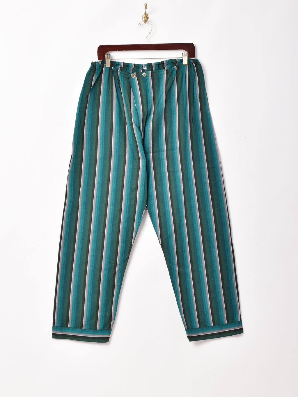 【関税込み】Bode ブルー レガッタストライプ パジャマパンツ ストライプ柄パジャマ風パンツ - ブルー | ZARA Japan / 日本