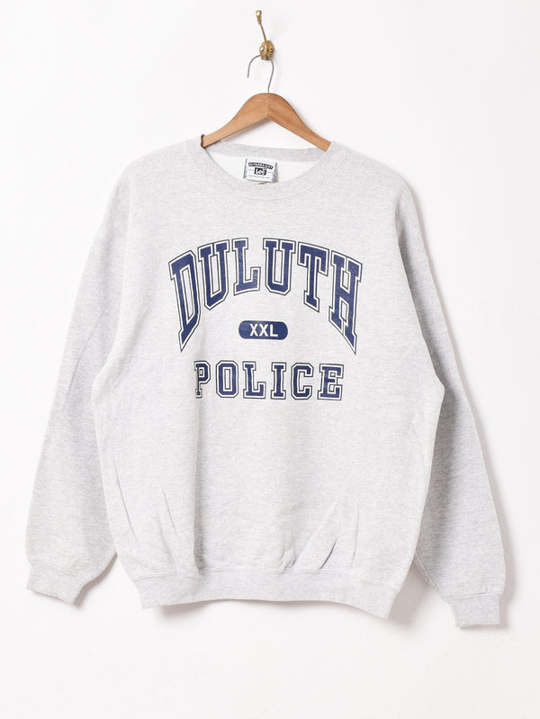 Lee DULUTH policeプリントスウェット