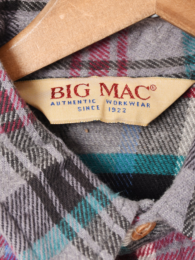 アメリカ製 BIG MAC ヘビーフランネルシャツ