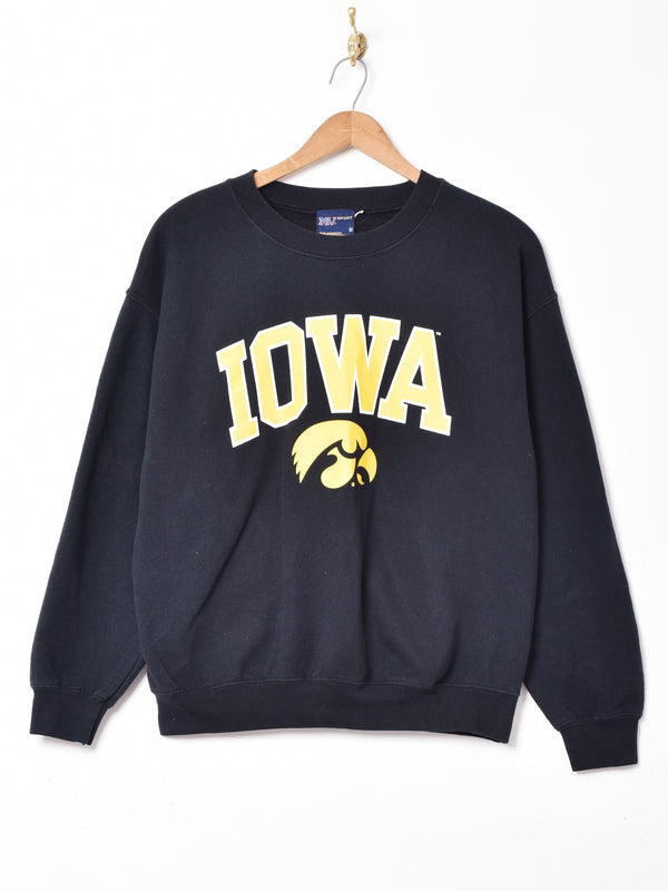 Iowa Hawkeyes football プリントスウェットシャツ