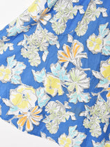 イタリア製 花柄 フレアスカート