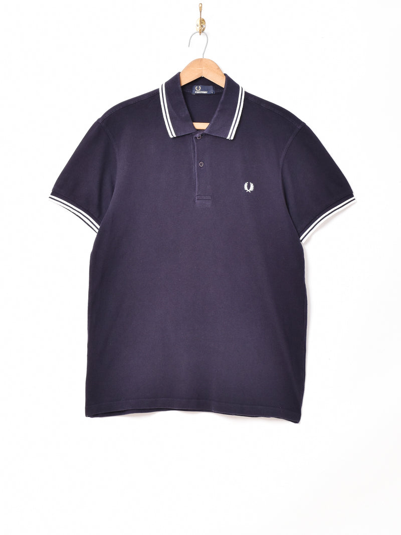 FRED PERRY ポロシャツ ネイビー