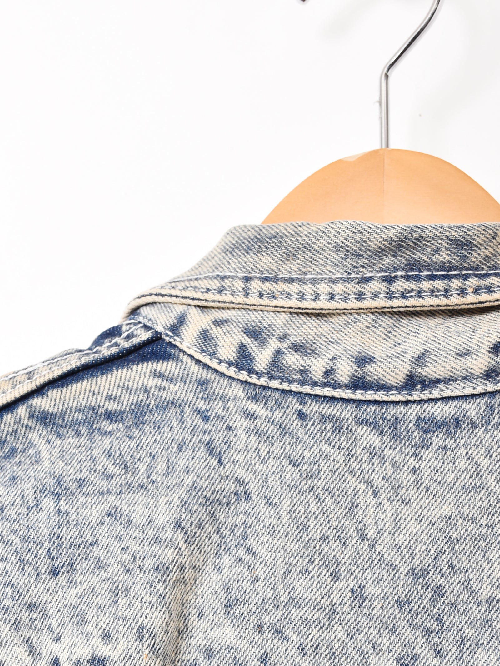 COOHEM 日本製フリンジ付きデニムジャケット COOHEM 日本製フリンジ付きデニムジャケット