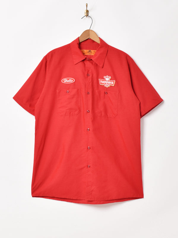 RED KAP 半袖ワークシャツ