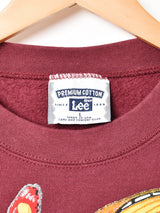 アメリカ製 Lee バタフライ デザインスウェットシャツ
