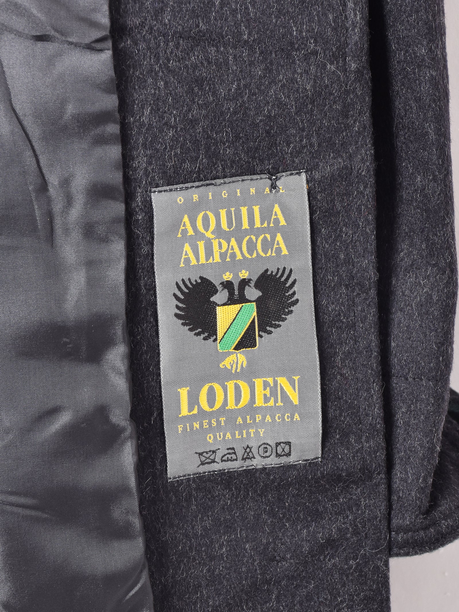 COMME CA ISM × AQUILA LODEN コートLL Aquila Alpacca Loden デザインコート – 古着屋Top of the Hillの