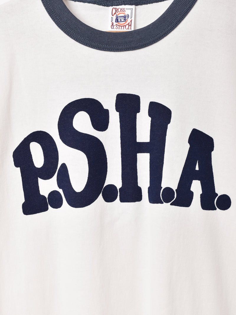 P.S.H.A. 両面プリント リンガーTシャツ – 古着屋Top of the Hillの ...