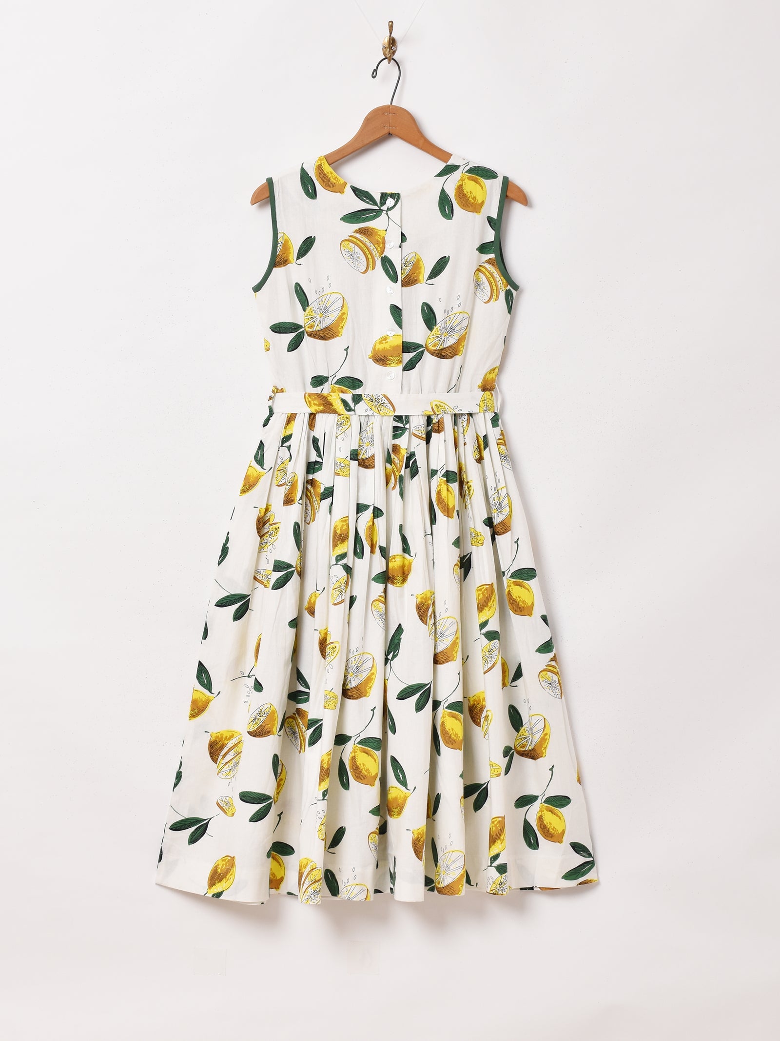 Emerald Motelレモンパターン ノースリーブワンピース – 古着屋Top of