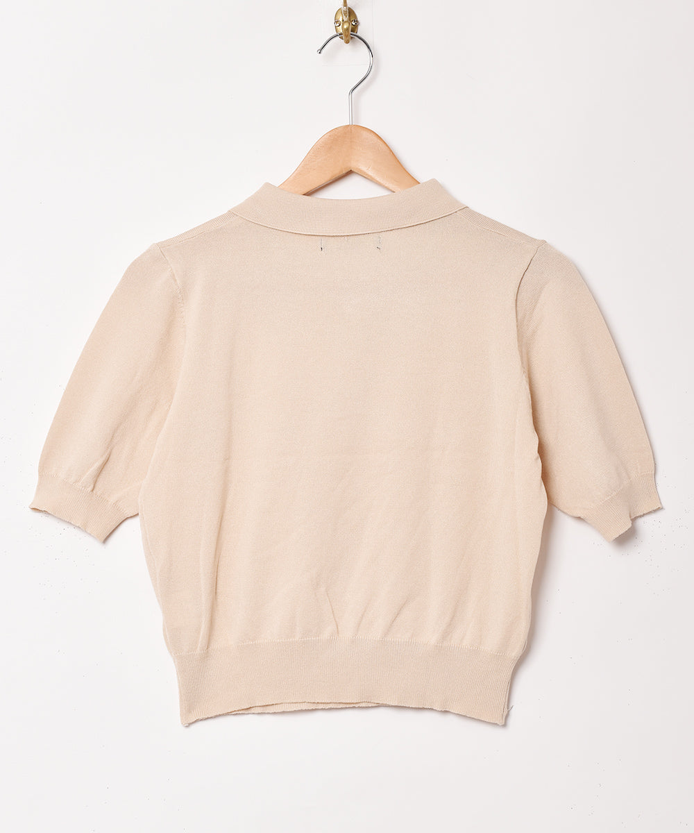 3色展開】Meridian 半袖 ニットポロシャツ – 古着屋Top of the