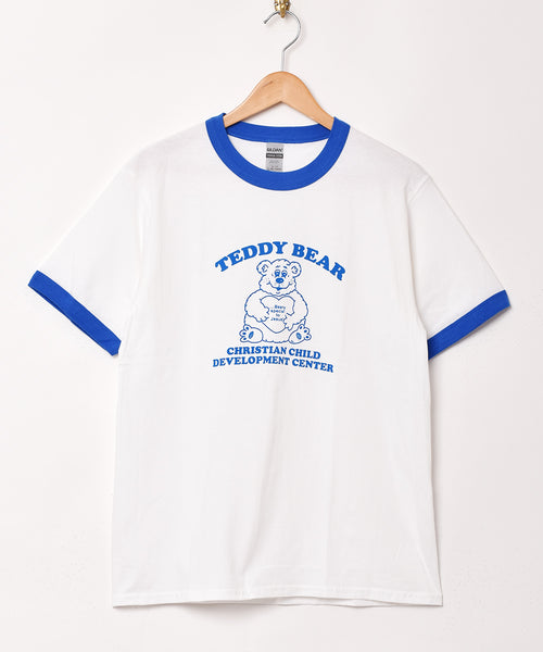 vintage USA製 bear リンガー　Tシャツ