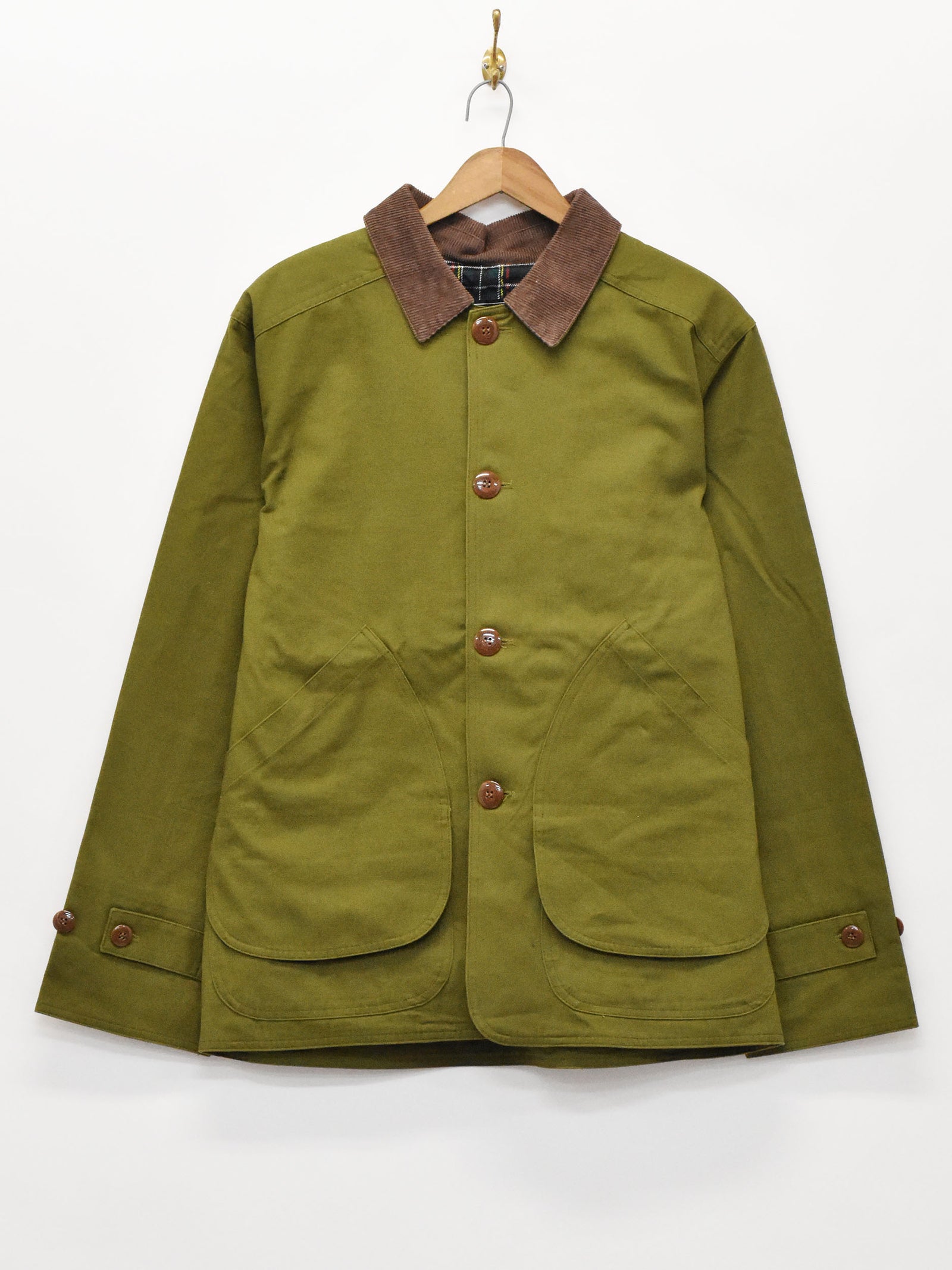 30'sグリーンリネンハンティングジャケット Huntingjacket 30'sグリーンリネンハンティングジャケット Huntingjacket