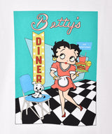 【3色展開】 「Betty Boop」プリント Tシャツ