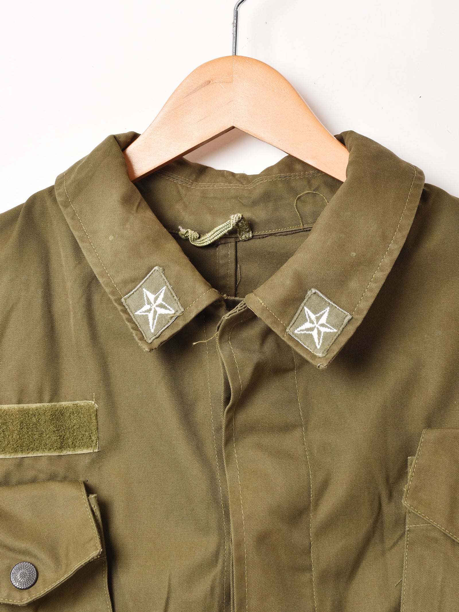 リメイク アランニット×ミリタリージャケット – 古着屋Top of the Hill