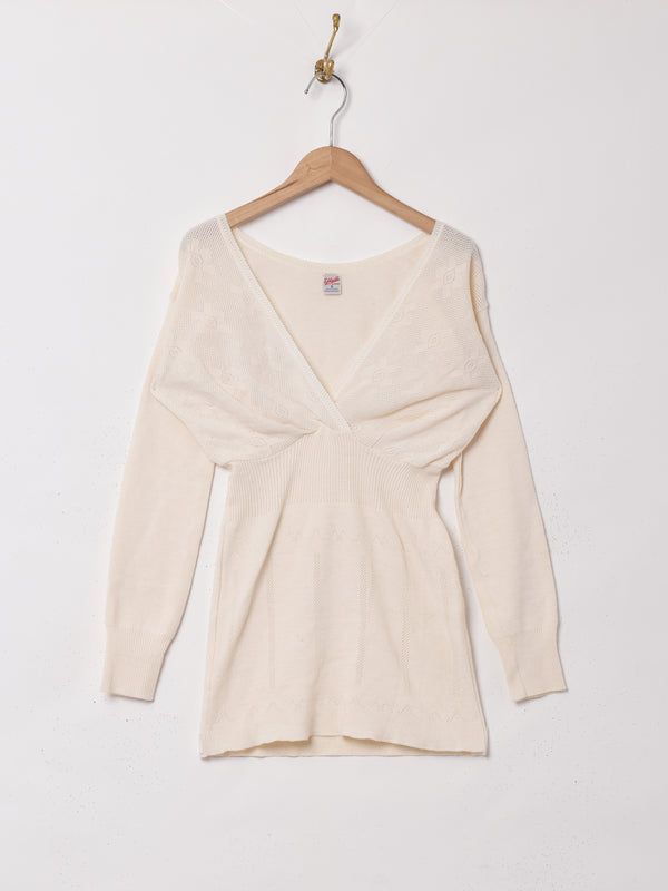 イタリア製 長袖インナートップス