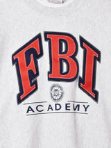 アメリカ製 Lee FBI Academy パッチ スウェットシャツ