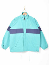IZOD LACOSTE ナイロンブルゾン グリーン系