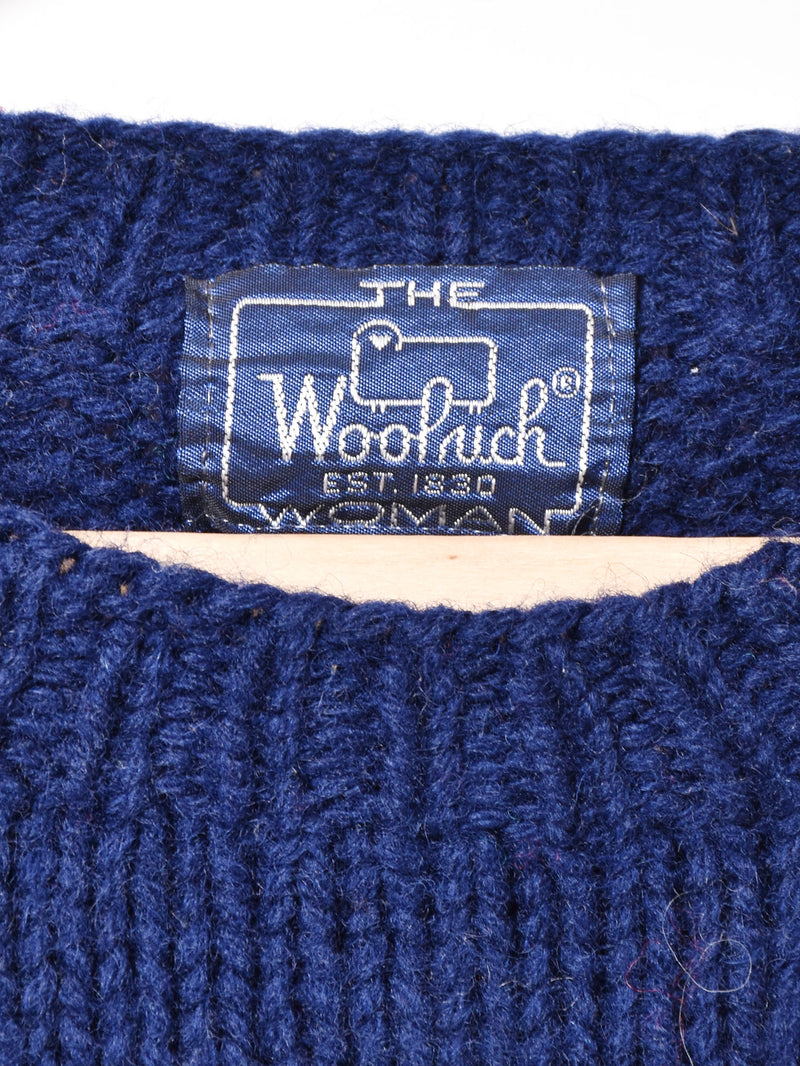 Woolrich アニマルモチーフ 刺繍セーター