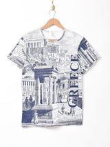 ギリシャデザインプリントTシャツ