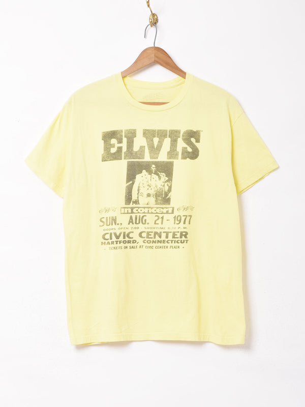 Elvis Presley フォトプリントTシャツ