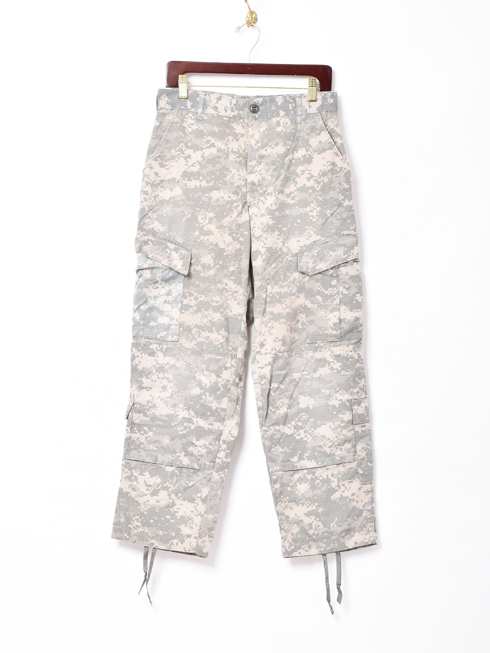 ミリタリーパンツ　デジカモ　アメリカ軍　古着 ミリタリーパンツ W32 カーキグリーン 迷彩 デジタルカモ 古着卸