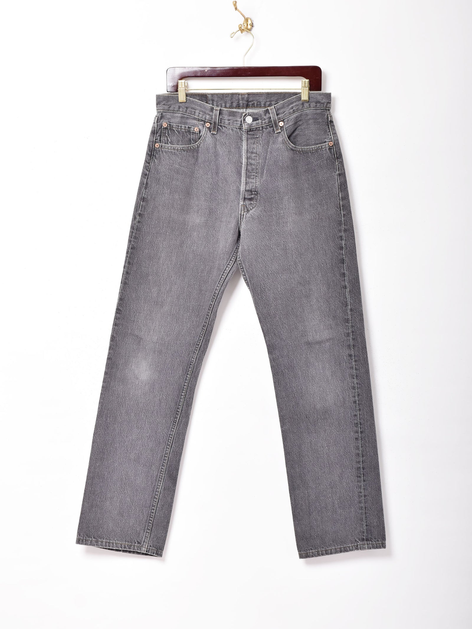 Levi's501 ブラックデニムパンツ W32 – 古着屋Top of the Hillのネット