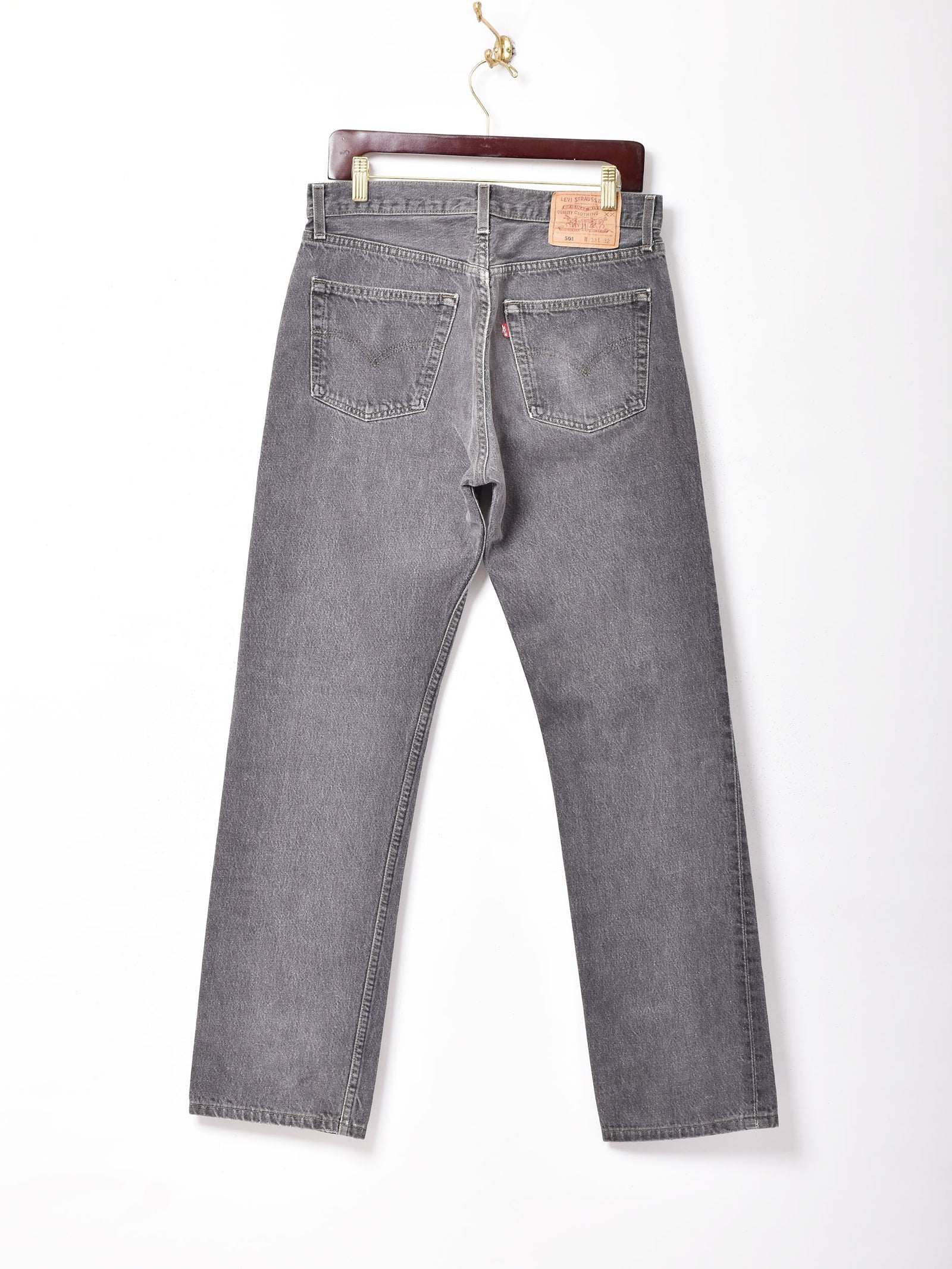 Levi's501 ブラックデニムパンツ W32 – 古着屋Top of the Hillのネット