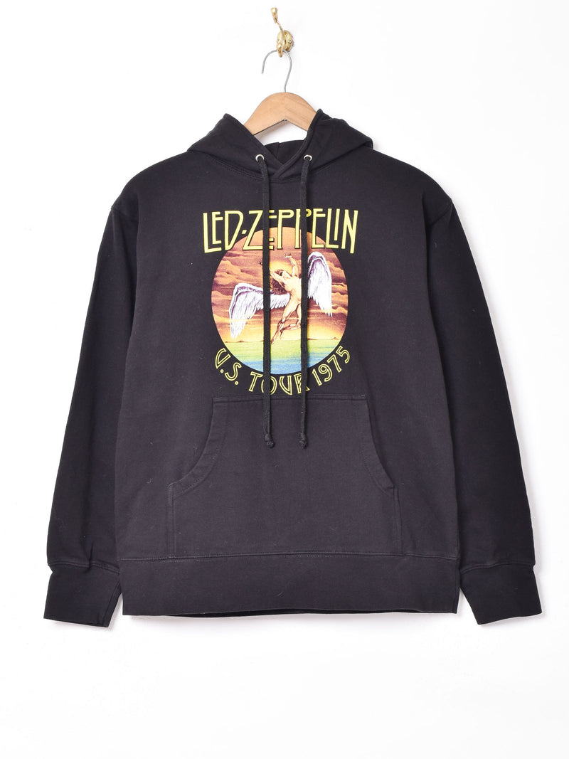 Led Zeppelin プリントスウェットパーカー