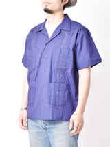 【4色展開】Backers キューバシャツ 半袖シャツ