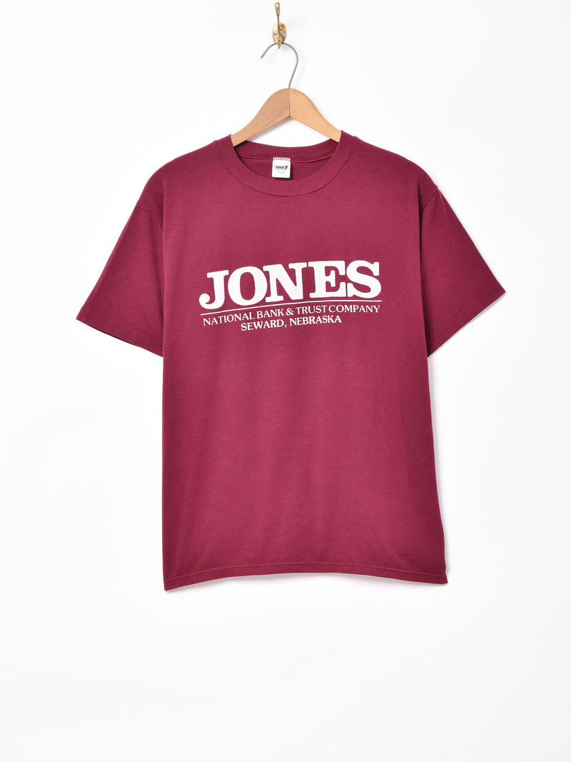 アメリカ製 "WOLF"JONES BANK Tシャツ