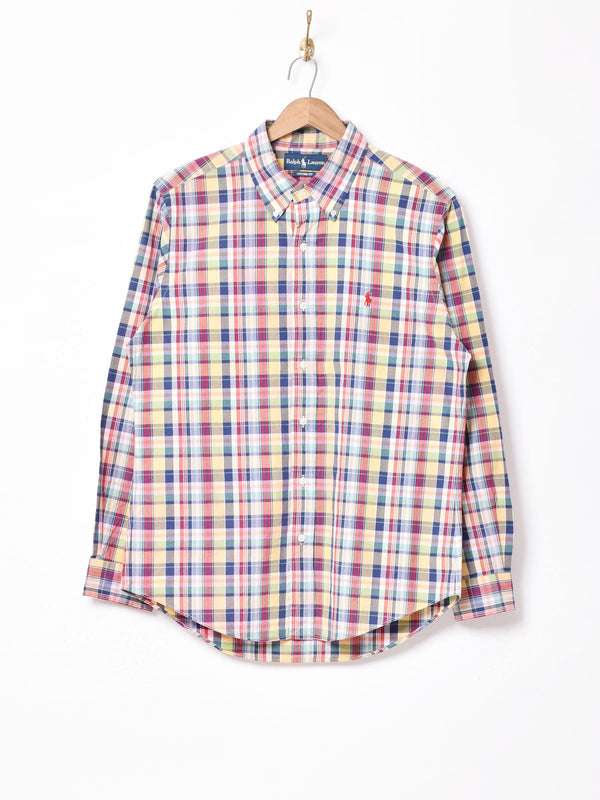 Ralph Lauren マドラスチェックシャツ