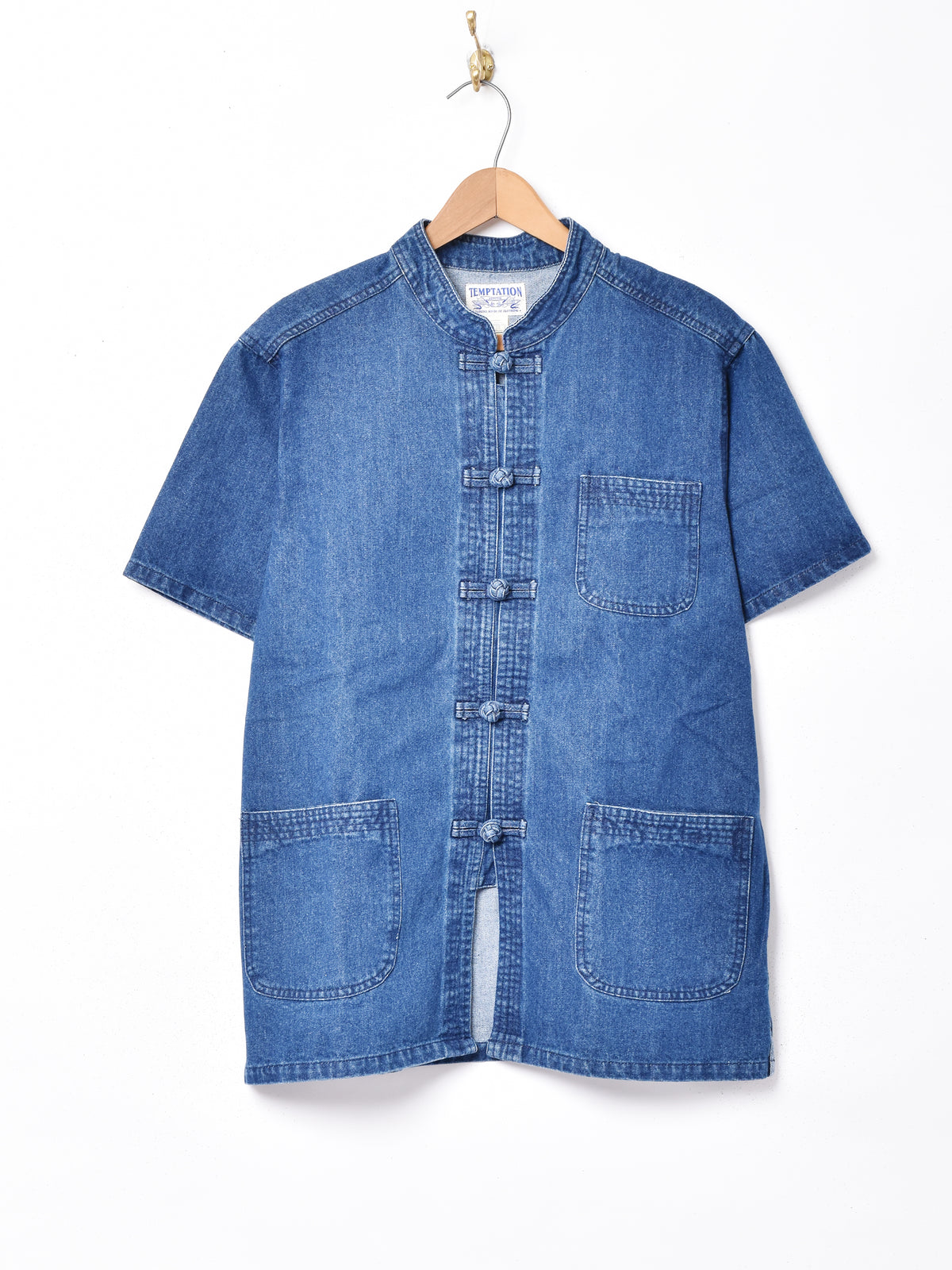 Santa Monica - ジャンティーク購入 ヴィンテージ チャイナシャツ 古着屋alconneで買った、60'sヴィンテージのチャイナシャツ