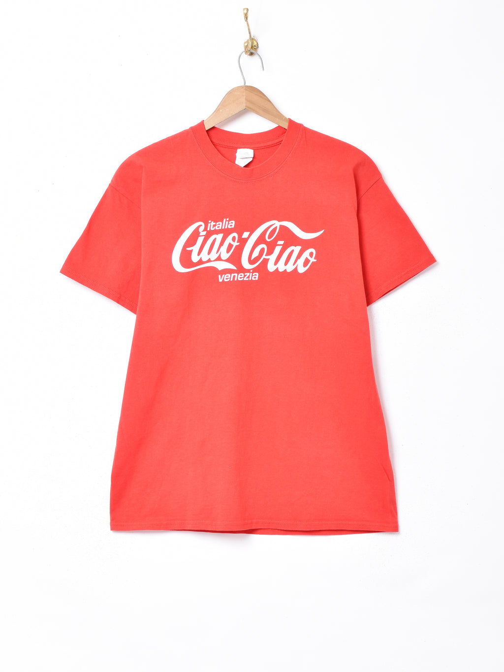 Coka Cola イタリア スーベニア プリントTシャツ – 古着屋Top of the