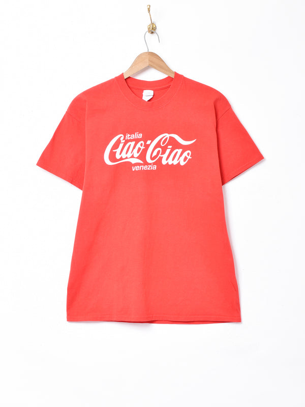 Coka Cola イタリア スーベニア プリントTシャツ