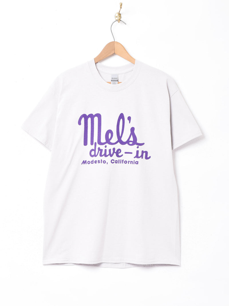 【2色展開】 Mel's プリントTシャツ