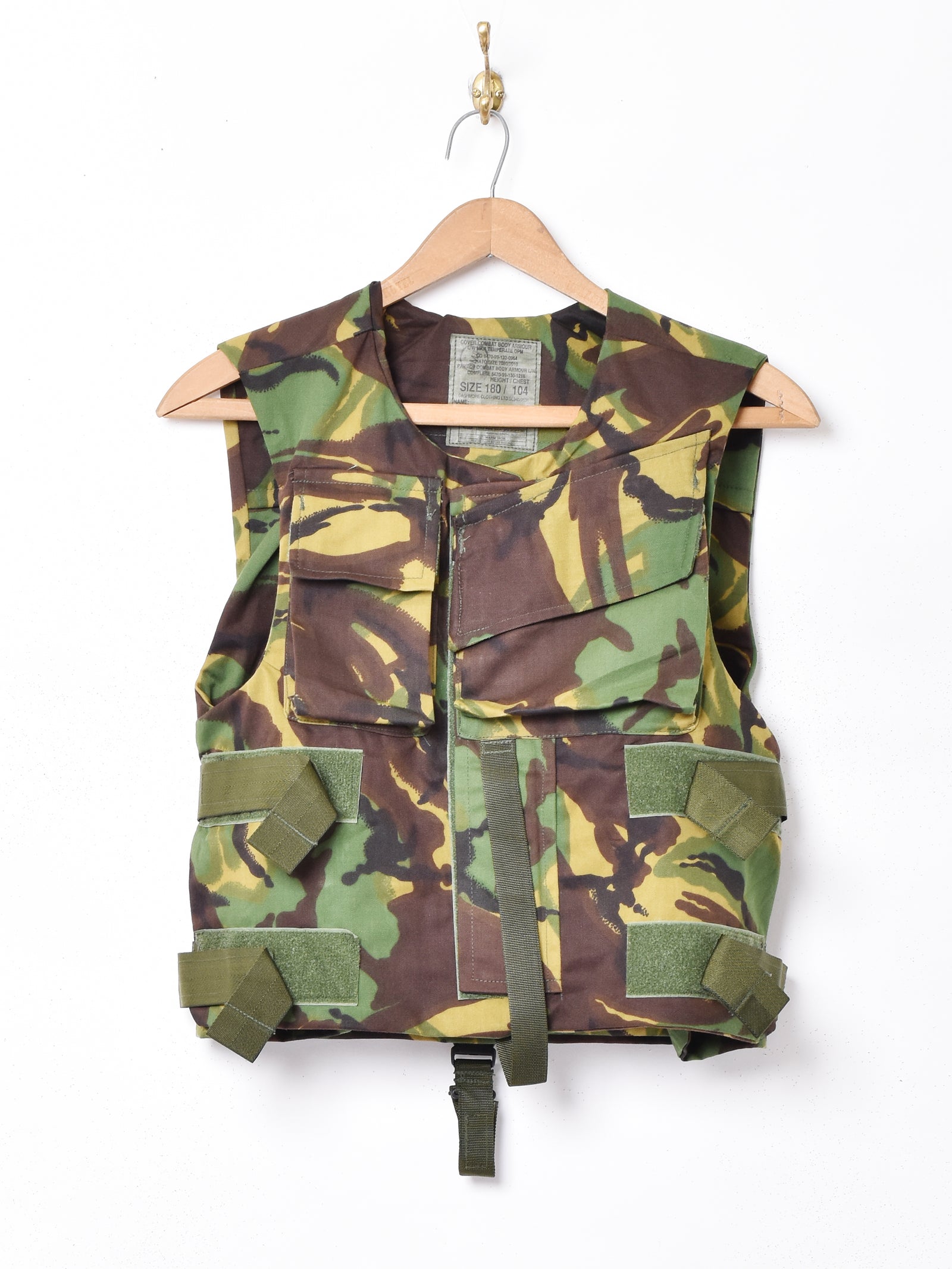 イギリス軍 DPM カモ ボディアーマーベスト – 古着屋Top of the Hillの