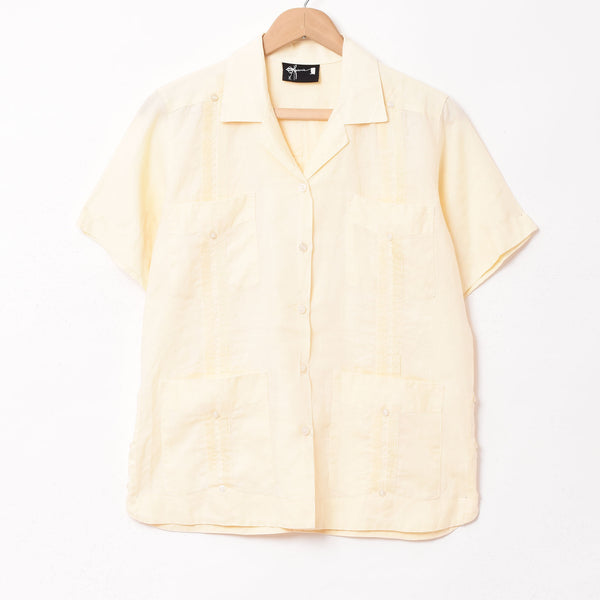 キューバシャツ イエロー – 古着屋Top of the Hillのネット通販サイト
