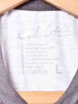 Kurt Donald Cobain フォトプリントTシャツ