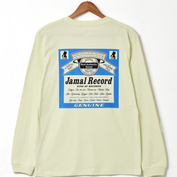 2色展開】 ロングスリーブTシャツ 【Jamal Record】 – 古着屋Top of