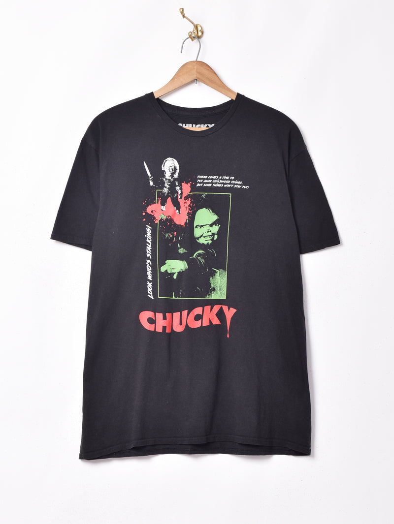「CHUCKY」オフィシャル プリントTシャツ