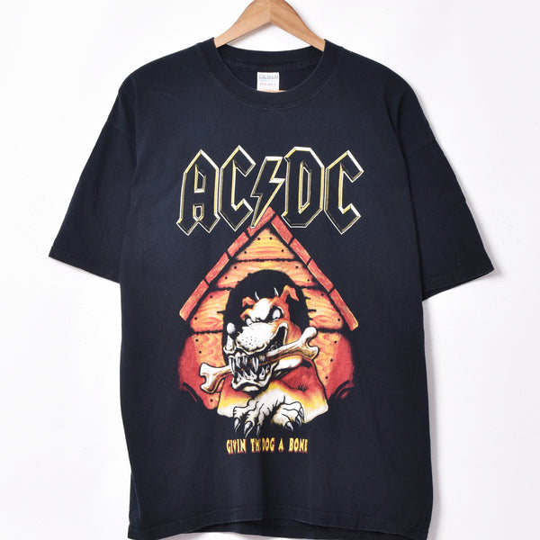 【美品/希少】AC/DC 古着 バンドT ツアーT ビンテージ 川上洋平氏着用 美品/希少】AC/DC 古着 バンドT ツアーT ビンテージ 川上洋平氏
