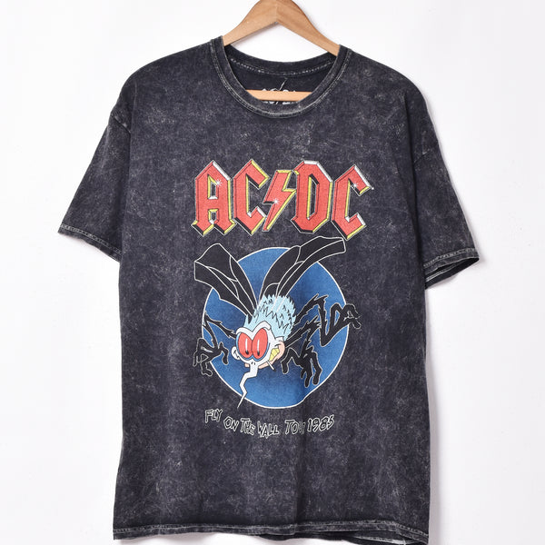 ACDC 1985年 FLY ON WALLTOUR Tシャツ – 古着屋Top of the Hill