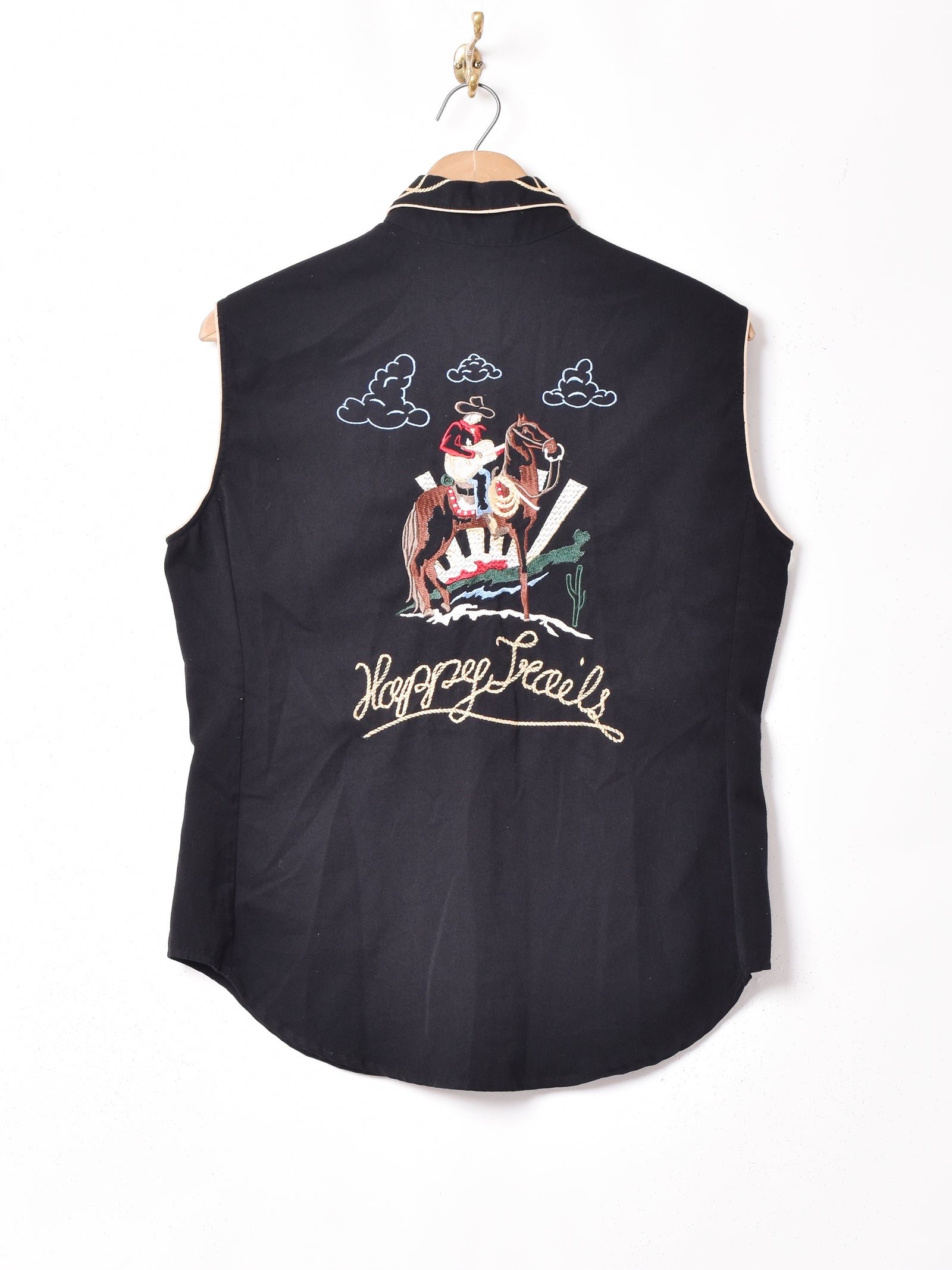 【VTG 】1950年代 ハードプラスチック ウエスタンカウボーイ ブルーシャツ VTG 】1950年代 ハードプラスチック ウエスタンカウボーイ