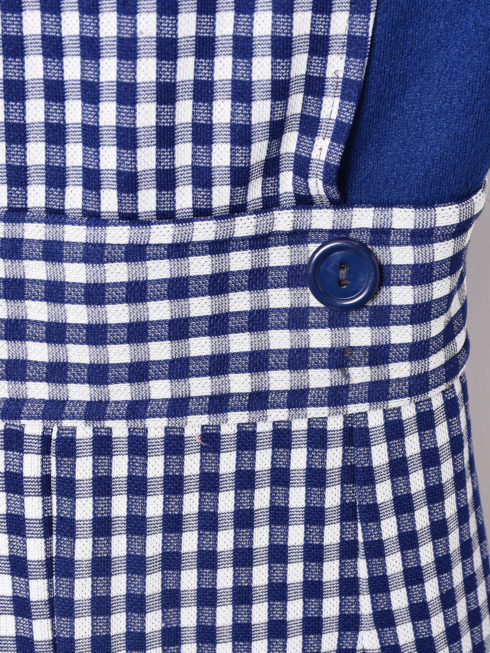 値下げ中【TODAYFUL】チェック 半袖 開襟 オールインワン 70's レイヤード風 ギンガムチェック 半袖オールインワン – 古着